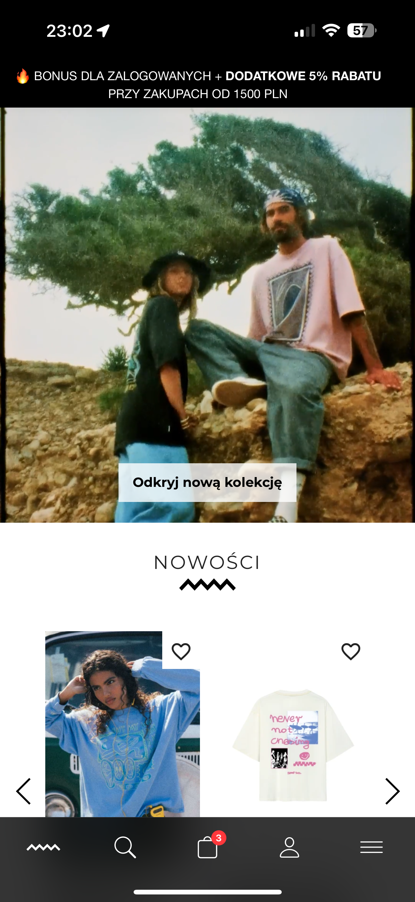 Aplikacja mobilna Surf Inc.